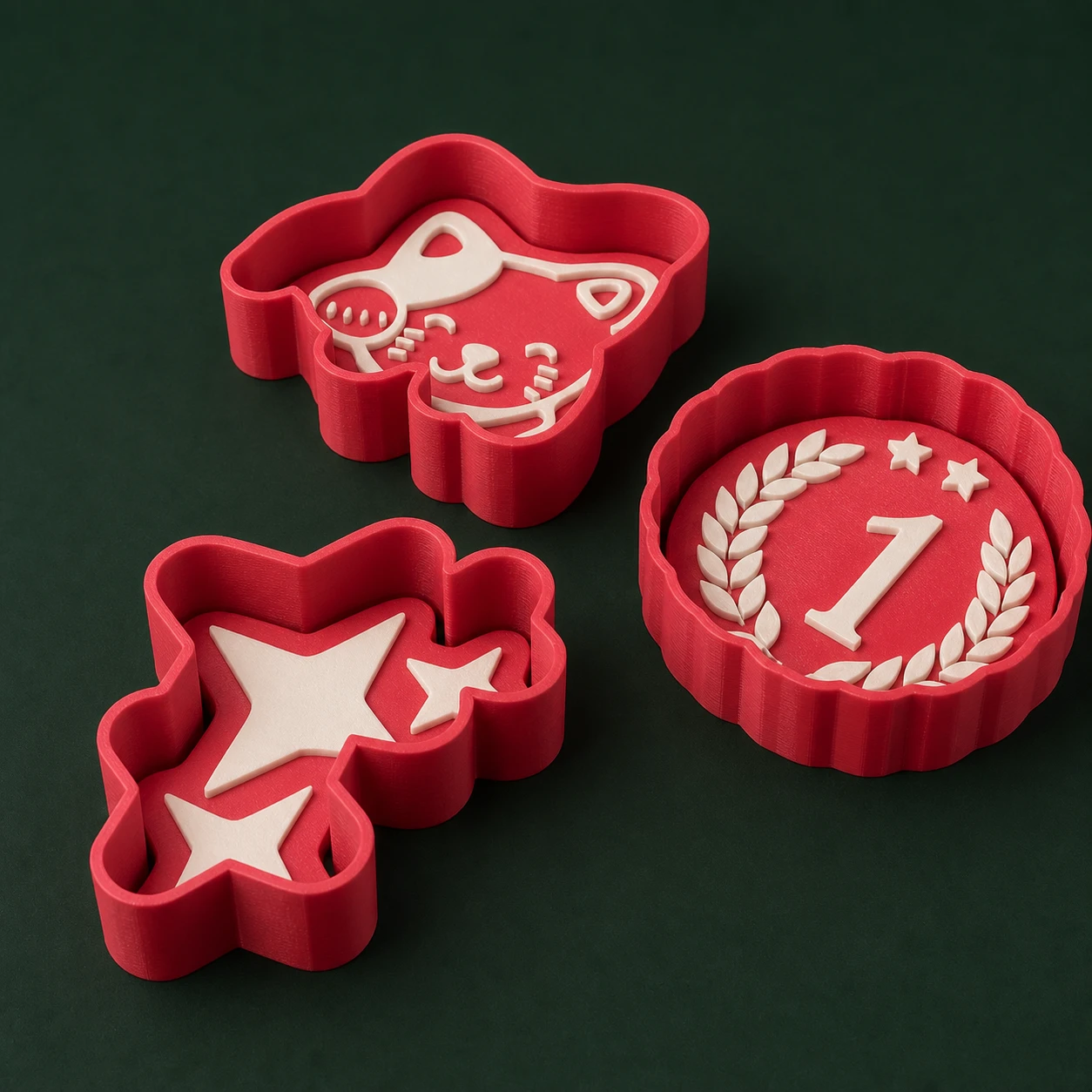 Carimbo e Cortador de Biscoito personalizado para impressão 3D