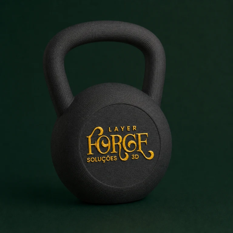 Chaveiro Peso de Academia personalizado para impressão 3D