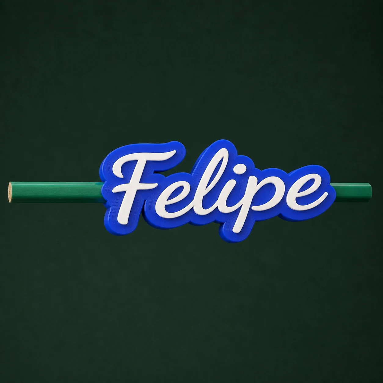 Topo de lápis personalizado para impressão 3D