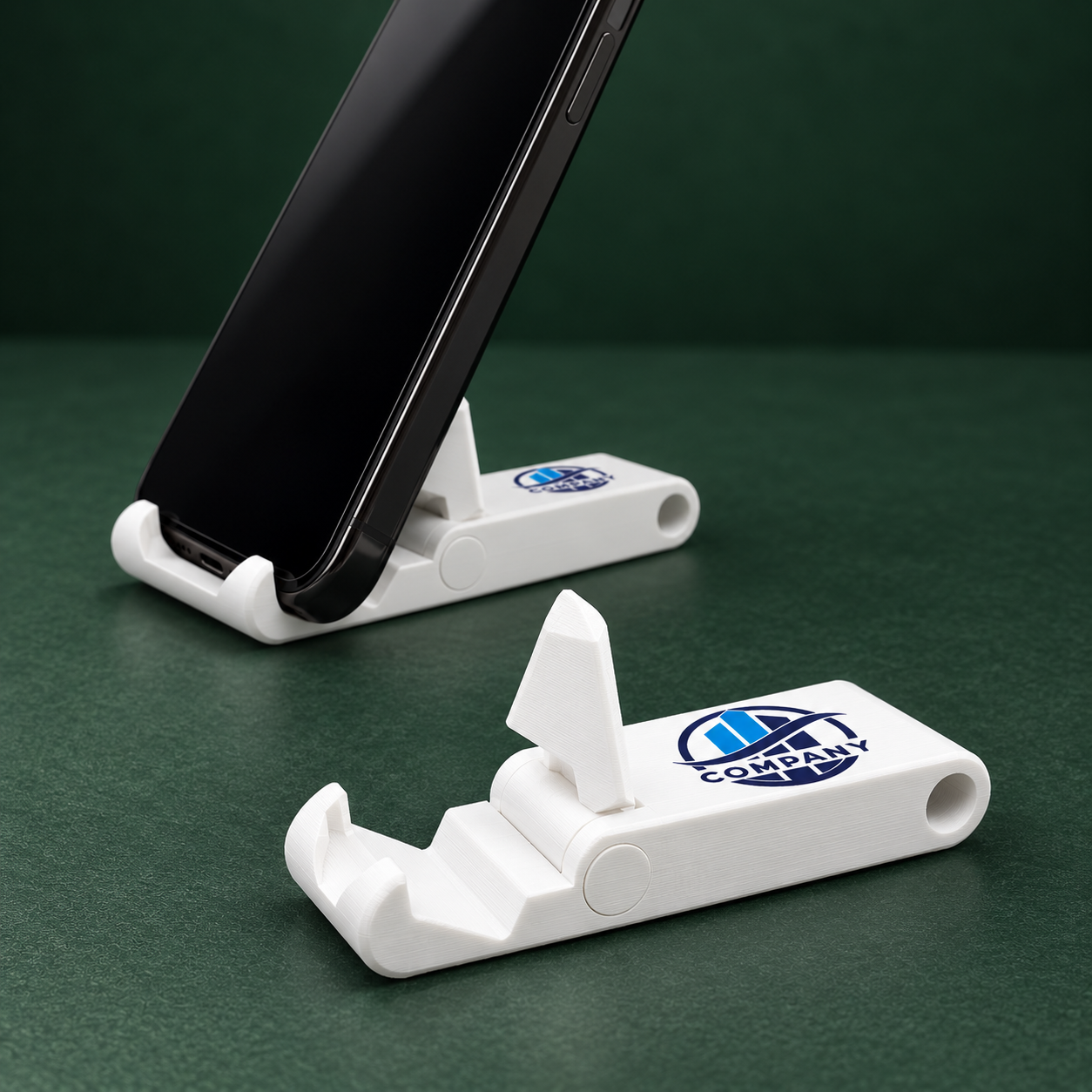 Phone stand + can opener keychain customised for 3D printing