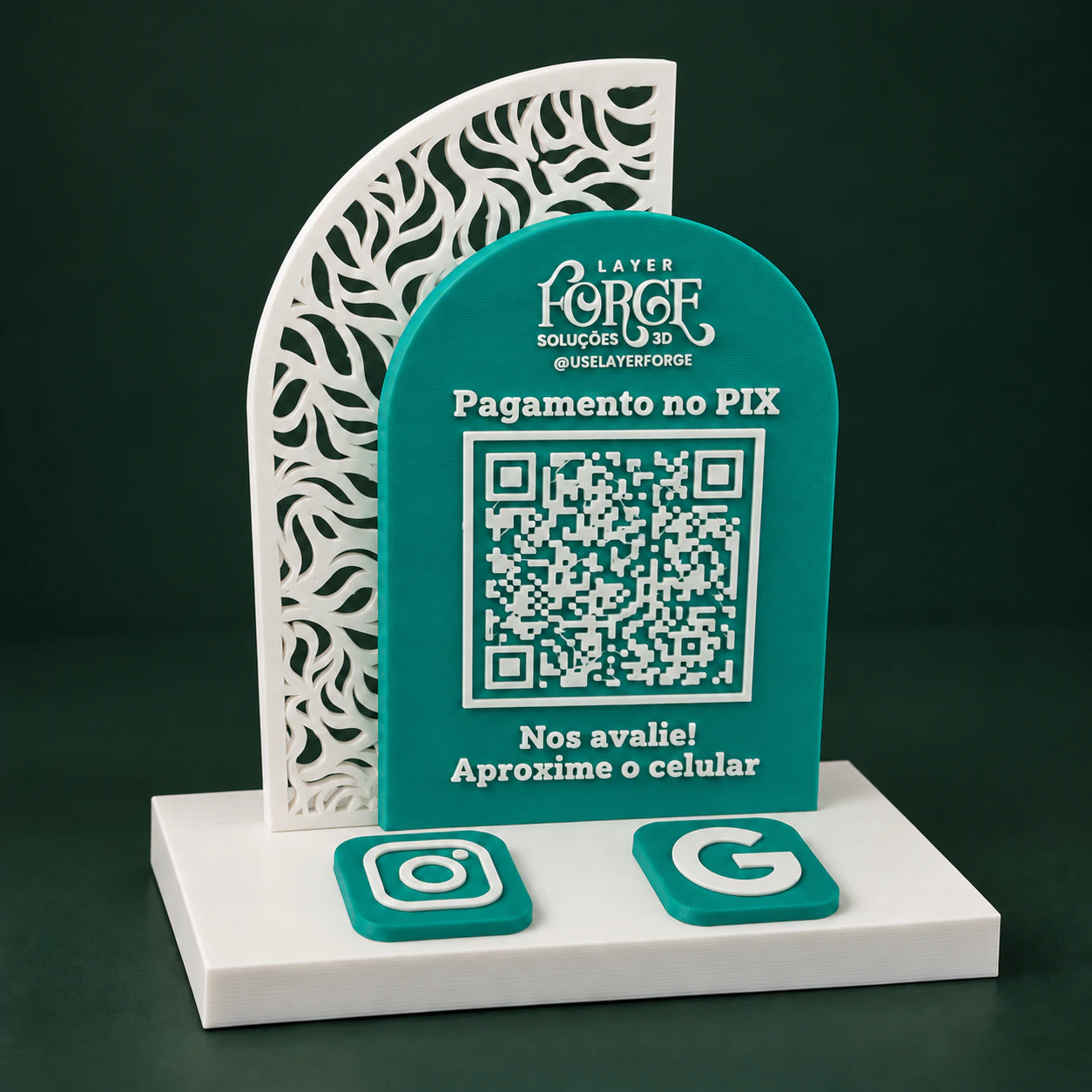 Totem NFC personalizado para impressão 3D